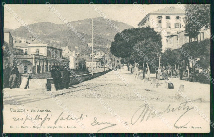Savona Varazze cartolina QZ7169 – fronte