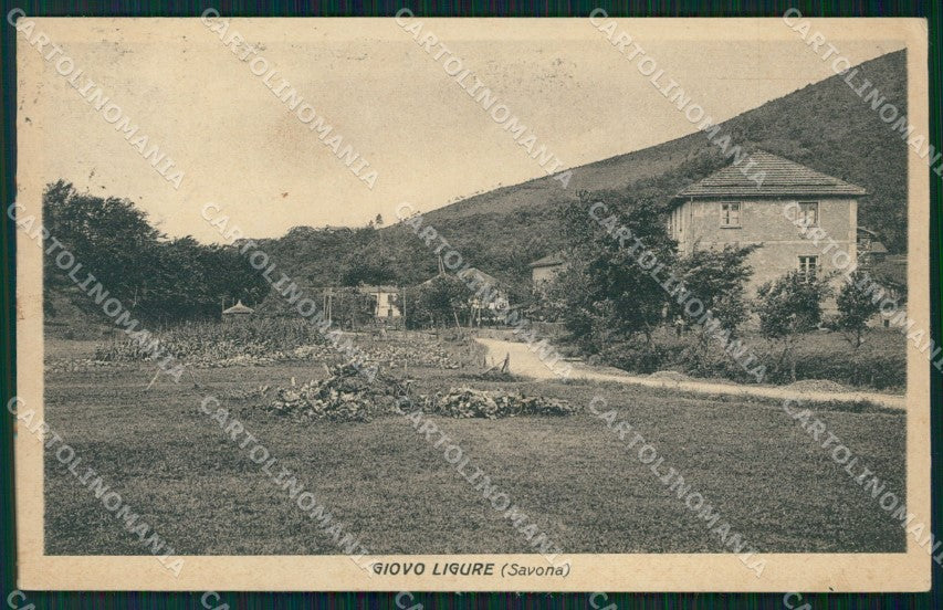 Savona Pontinvrea Giovo Ligure cartolina QZ7225 – fronte
