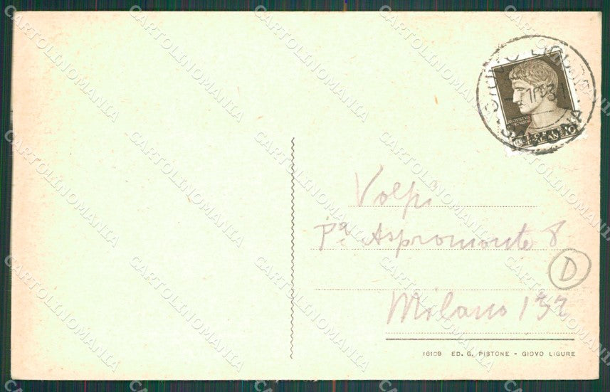 Savona Pontinvrea Giovo Ligure cartolina QZ7225 – retro