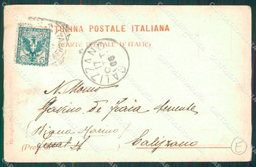 Savona Pontinvrea Pietra Merlana PIEGHINA cartolina QZ7230 – retro