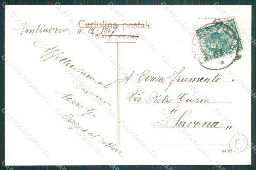 Savona Pontinvrea cartolina QZ7231 – retro