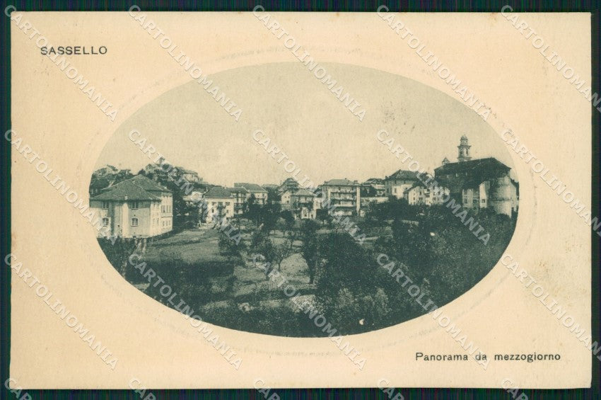 Savona Sassello cartolina QZ7235 – fronte