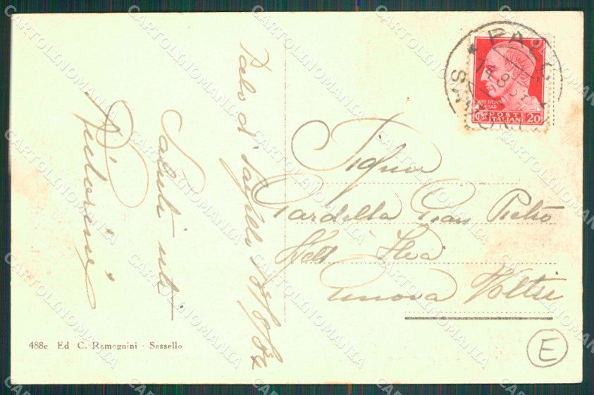 Savona Sassello cartolina QZ7238 – retro