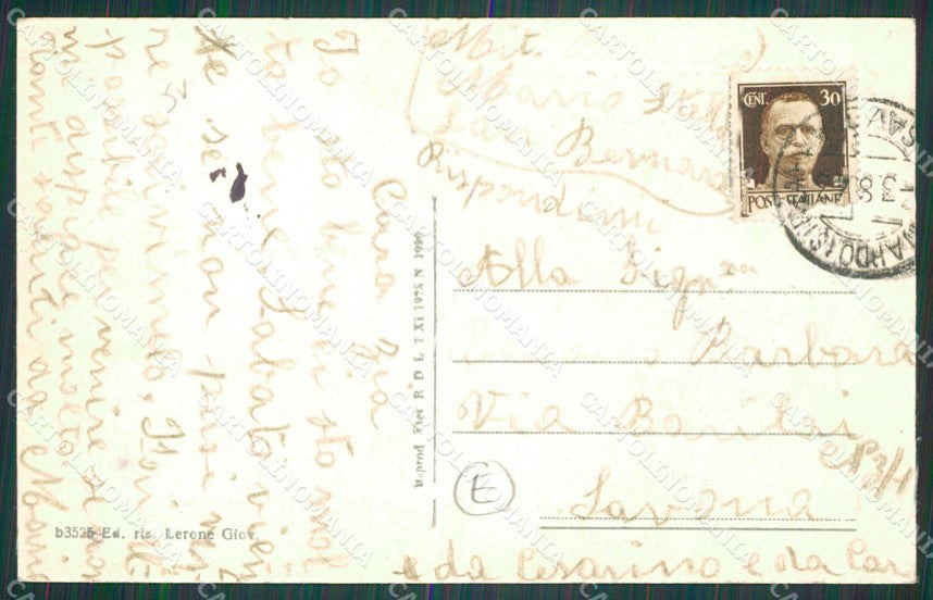 Savona Stella San Bernardo Saluti da cartolina QZ7250 – retro