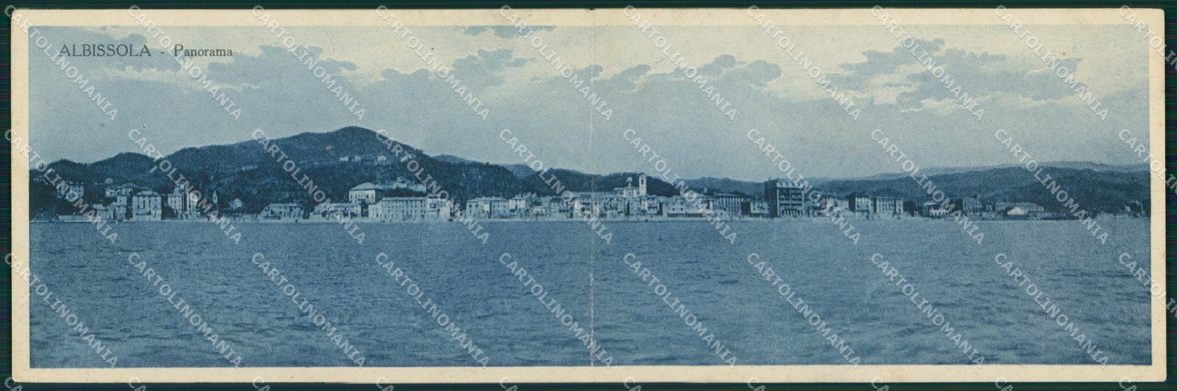 Savona Albissola Doppia cartolina QZ7251 – fronte
