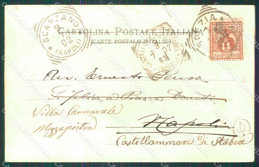 La Spezia Città PIEGA cartolina QZ7278 – retro