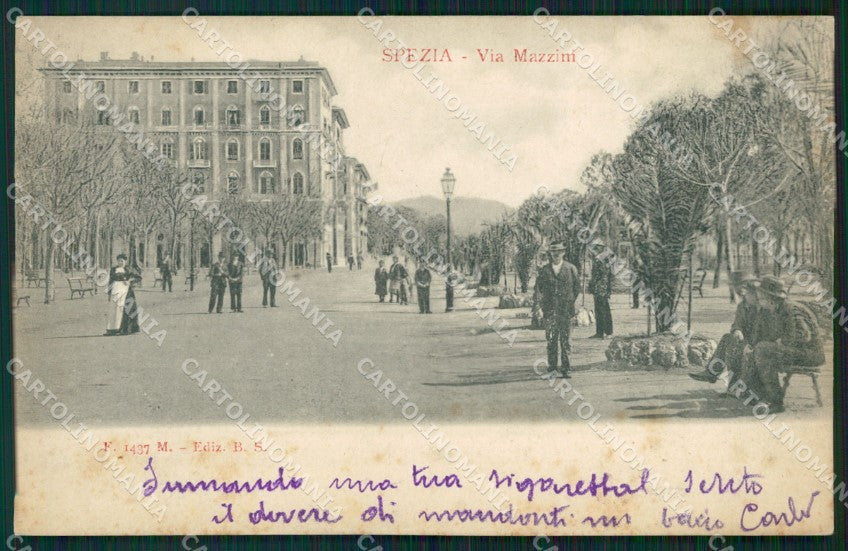 La Spezia Città cartolina QZ7286 – fronte
