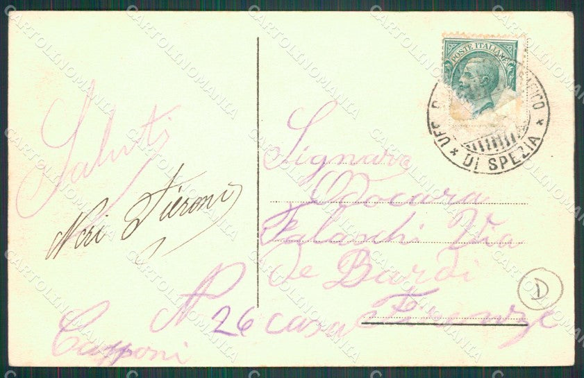 La Spezia Città cartolina QZ7296 – retro