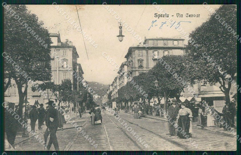 La Spezia Città cartolina QZ7308 – fronte