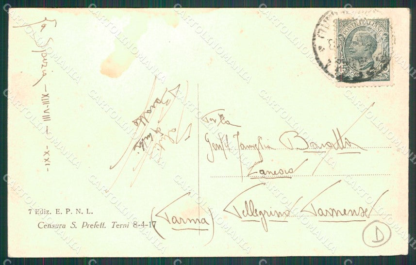 La Spezia Città cartolina QZ7311 – retro