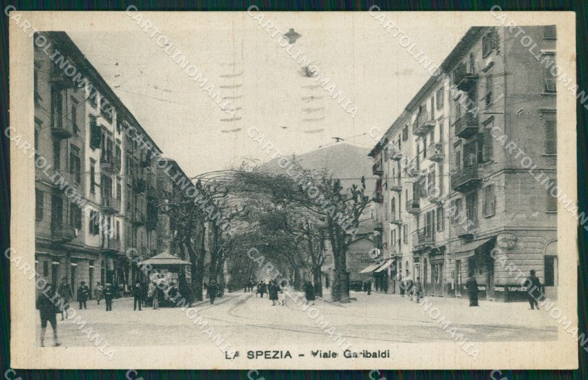 La Spezia Città Edicola STRAPPINO cartolina QZ7312 – fronte