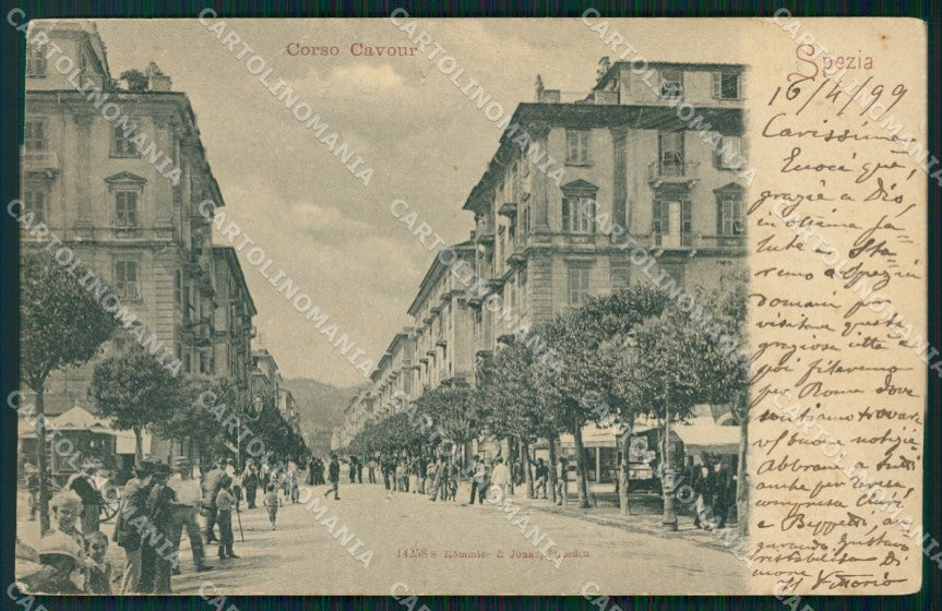 La Spezia Città cartolina QZ7316 – fronte