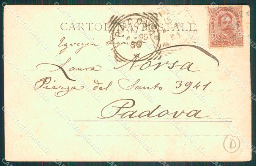 La Spezia Città cartolina QZ7316 – retro
