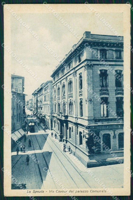 La Spezia Città Palazzo Comunale cartolina QZ7317 – fronte