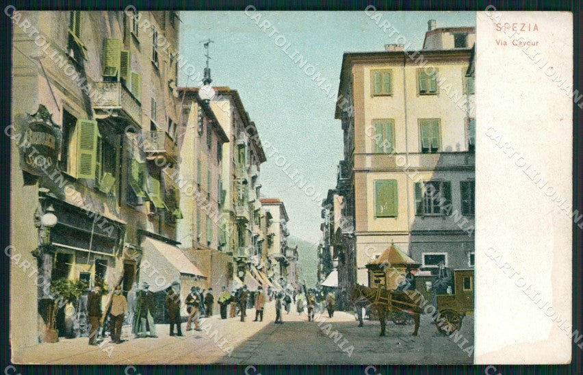 La Spezia Città Carretto cartolina QZ7325 – fronte