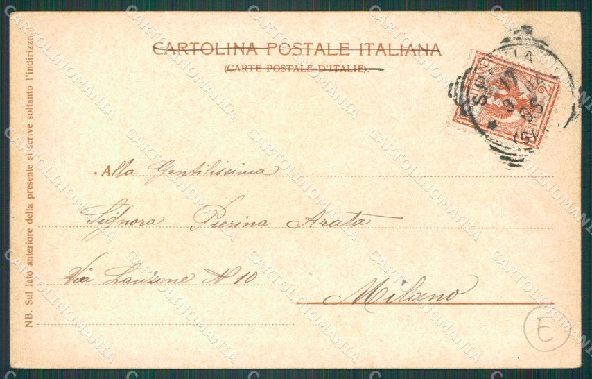 La Spezia Città cartolina QZ7327 – retro