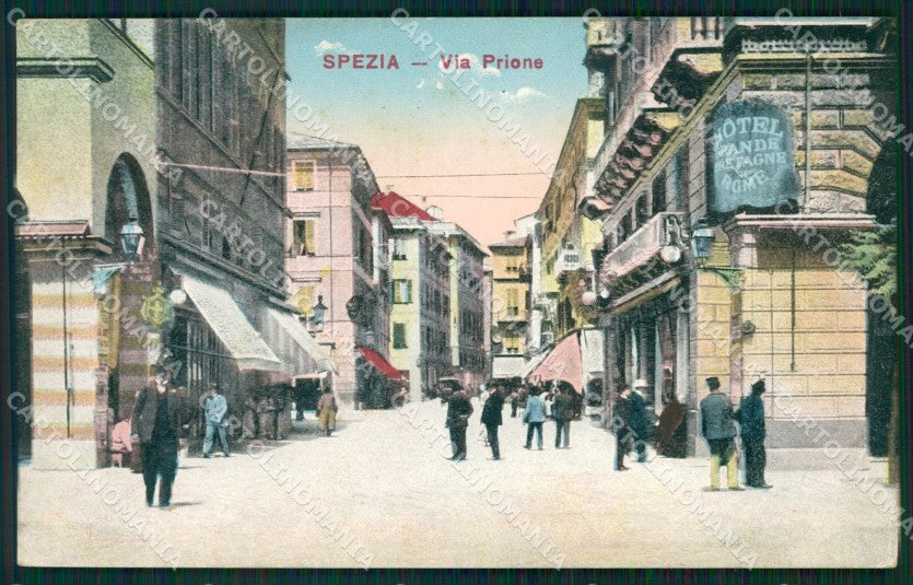 La Spezia Città cartolina QZ7328 – fronte