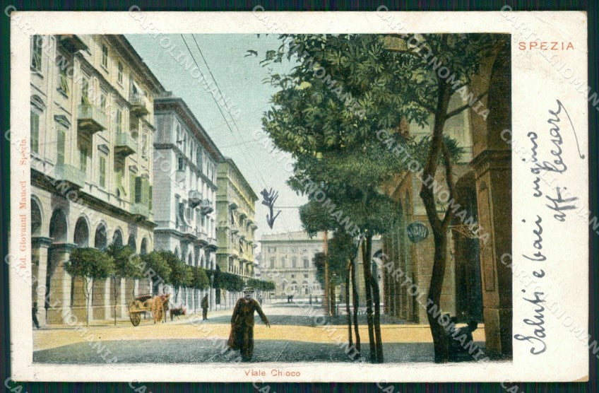 La Spezia Città cartolina QZ7333 – fronte