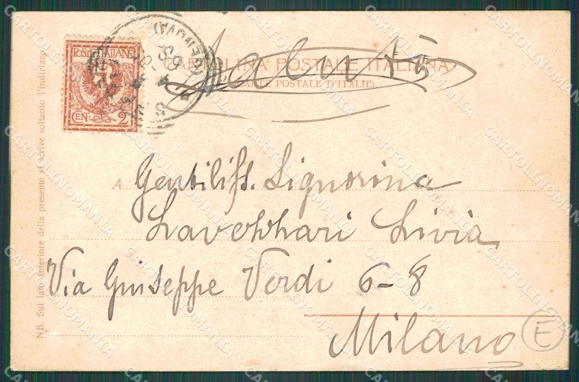 La Spezia Città cartolina QZ7333 – retro