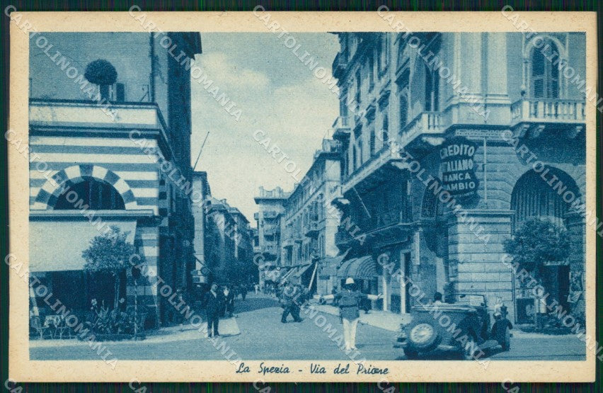 La Spezia Città Auto cartolina QZ7346 – fronte