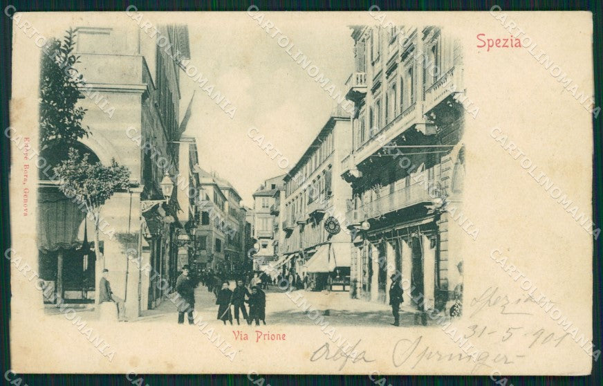 La Spezia Città cartolina QZ7350 – fronte