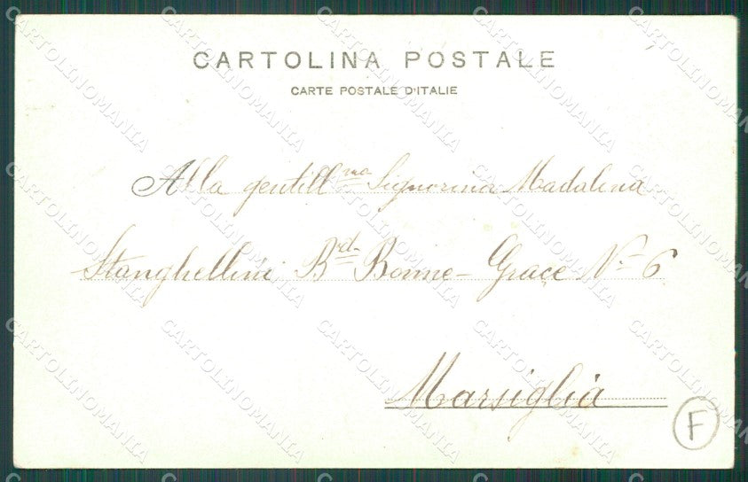 La Spezia Città Tram Edicola cartolina QZ7357 – retro