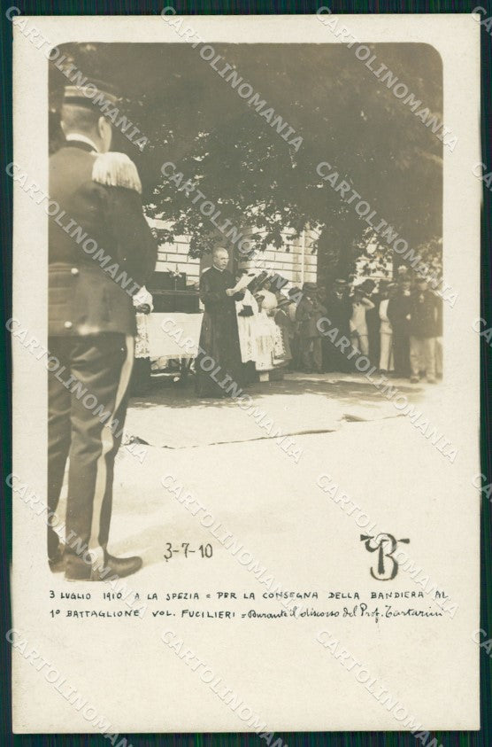 La Spezia Città Militari Foto cartolina QZ7384 – fronte