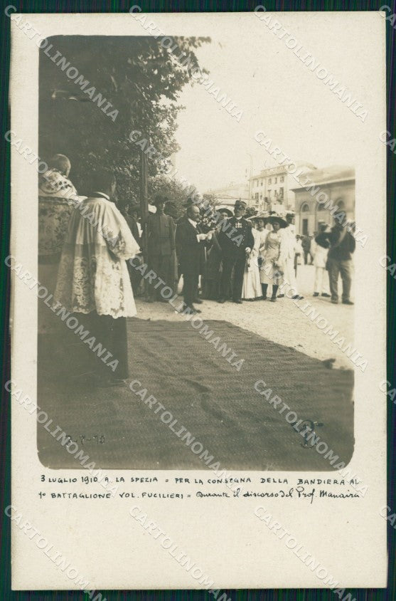 La Spezia Città Militari Foto cartolina QZ7387 – fronte