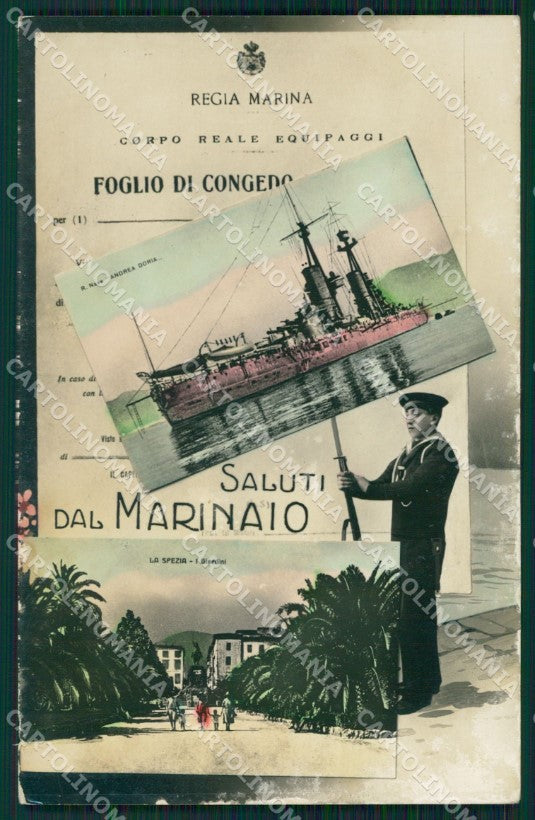 La Spezia Città Marina Militare STRAPPO Foto cartolina QZ7395 – fronte