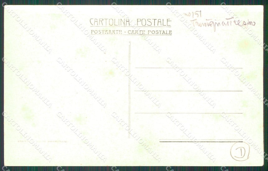 La Spezia Città Varo Corazzata Roma Savoia cartolina QZ7399 – retro