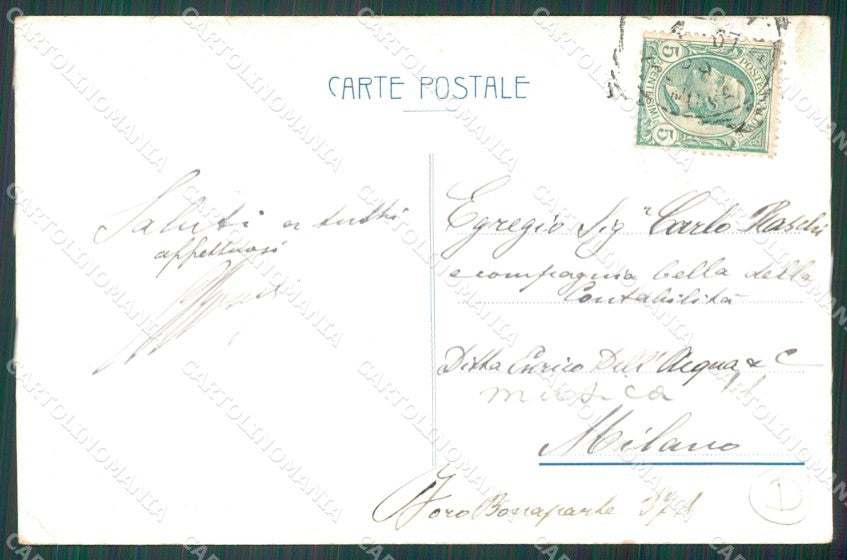 La Spezia Città Varo Corazzata Roma cartolina QZ7402 – retro