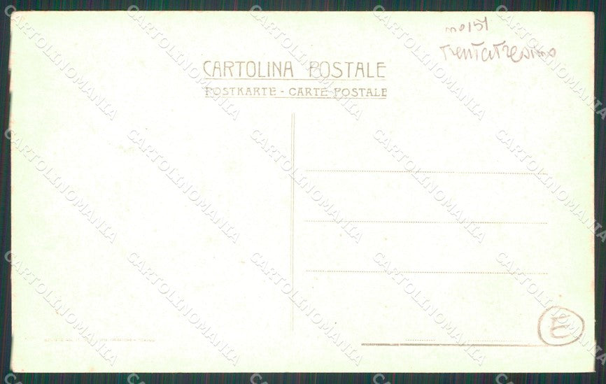 La Spezia Città Varo Corazzata Roma Savoia cartolina QZ7424 – retro