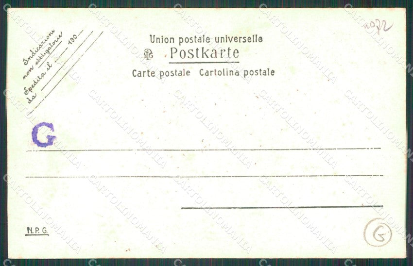 La Spezia Città Militari NPG Foto cartolina QZ7440 – retro