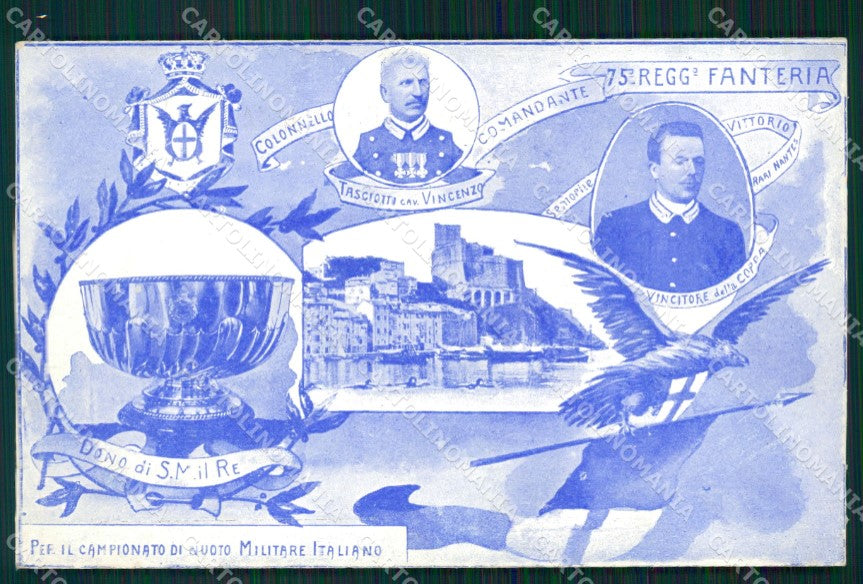 La Spezia Lerici Commemorativa Campionato Militare Nuoto cartolina QZ7452 – fronte