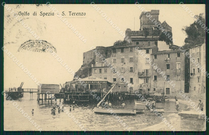 La Spezia Lerici San Terenzo cartolina QZ7469 – fronte