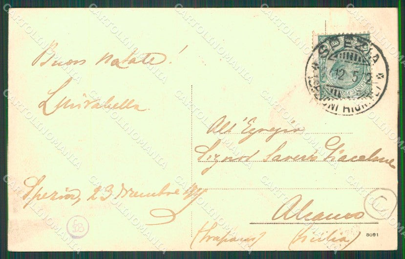 La Spezia Lerici San Terenzo cartolina QZ7469 – retro