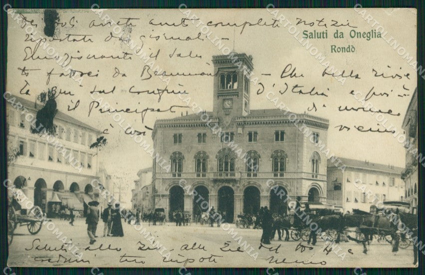 Imperia Oneglia ABRASA cartolina QZ7488 – fronte