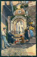 Imperia Bordighera Porta Sottana cartolina QZ7512 – fronte