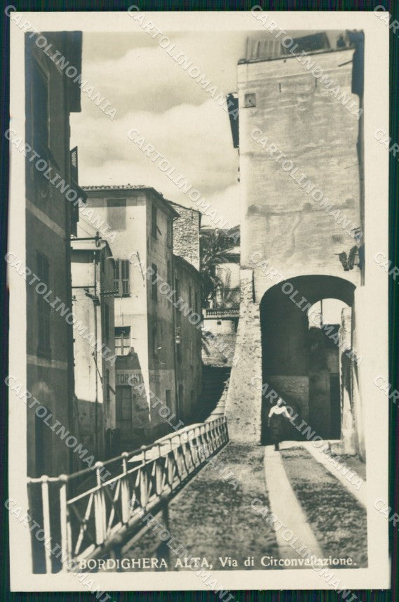 Imperia Bordighera Foto cartolina QZ7522 – fronte
