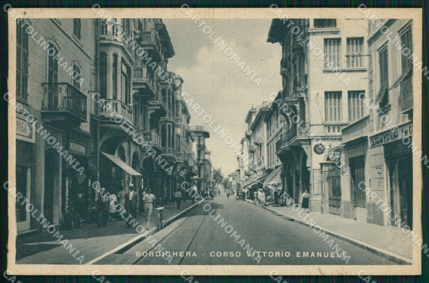 Imperia Bordighera cartolina QZ7527 – fronte