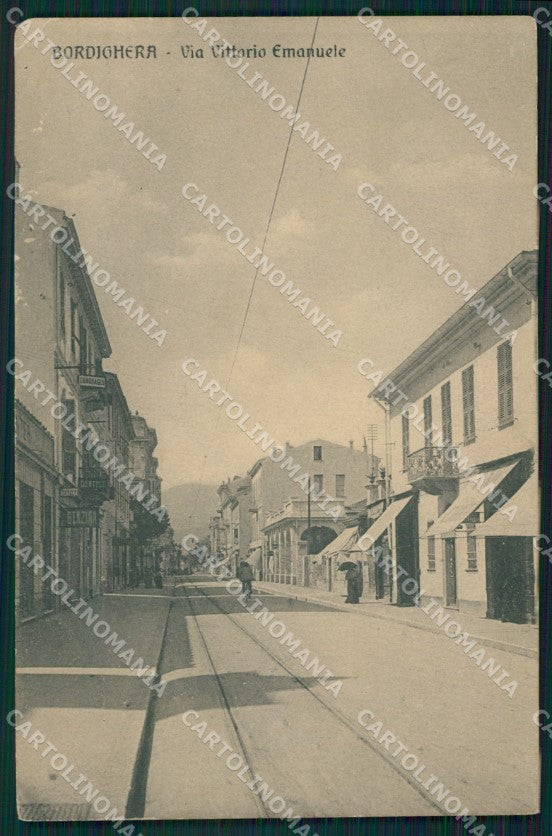 Imperia Bordighera SCOLLATA PIEGHINA cartolina QZ7536 – fronte