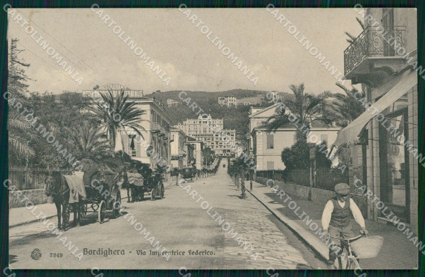 Imperia Bordighera Carretti STRAPPINO cartolina QZ7538 – fronte