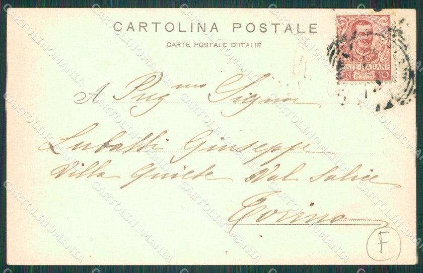 Imperia Bordighera Scuola cartolina QZ7554 – retro