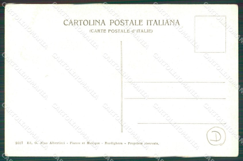Imperia Dolceacqua Archivolti PIEGA cartolina QZ7579 – retro