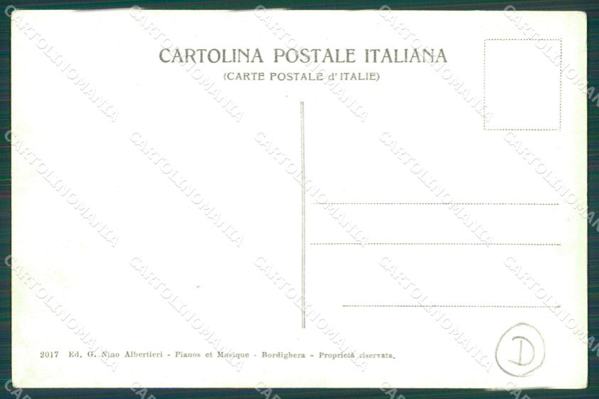 Imperia Dolceacqua Archivolti STRAPPINO PIEGA cartolina QZ7581 – retro