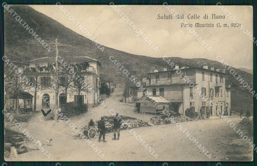 Imperia Pornassio Colle di Nava ABRASA cartolina QZ7592 – fronte
