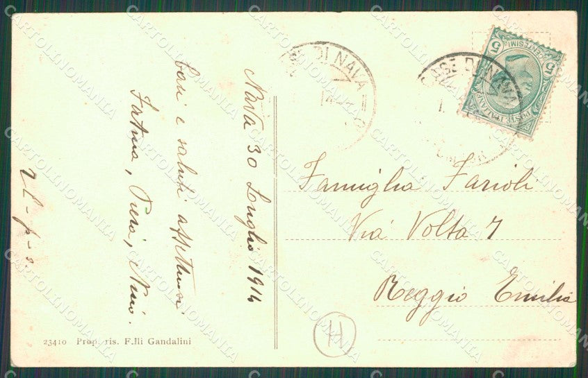 Imperia Pornassio Colle di Nava ABRASA cartolina QZ7592 – retro
