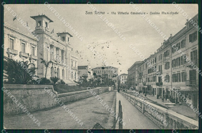 Imperia San Remo cartolina QZ7608 – fronte