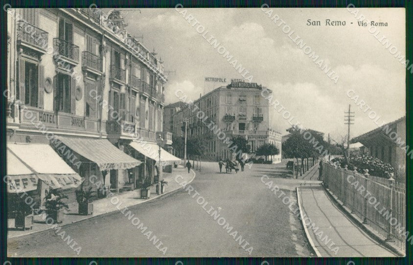 Imperia San Remo cartolina QZ7612 – fronte