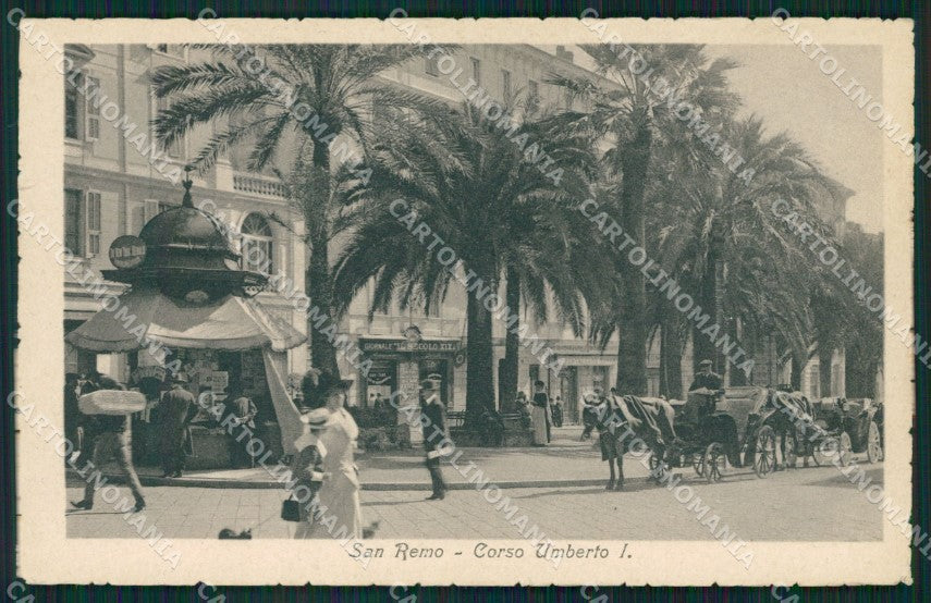 Imperia San Remo Edicola cartolina QZ7630 – fronte